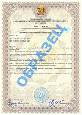 Приложение 1 Очер Сертификат ГОСТ РВ 0015-002